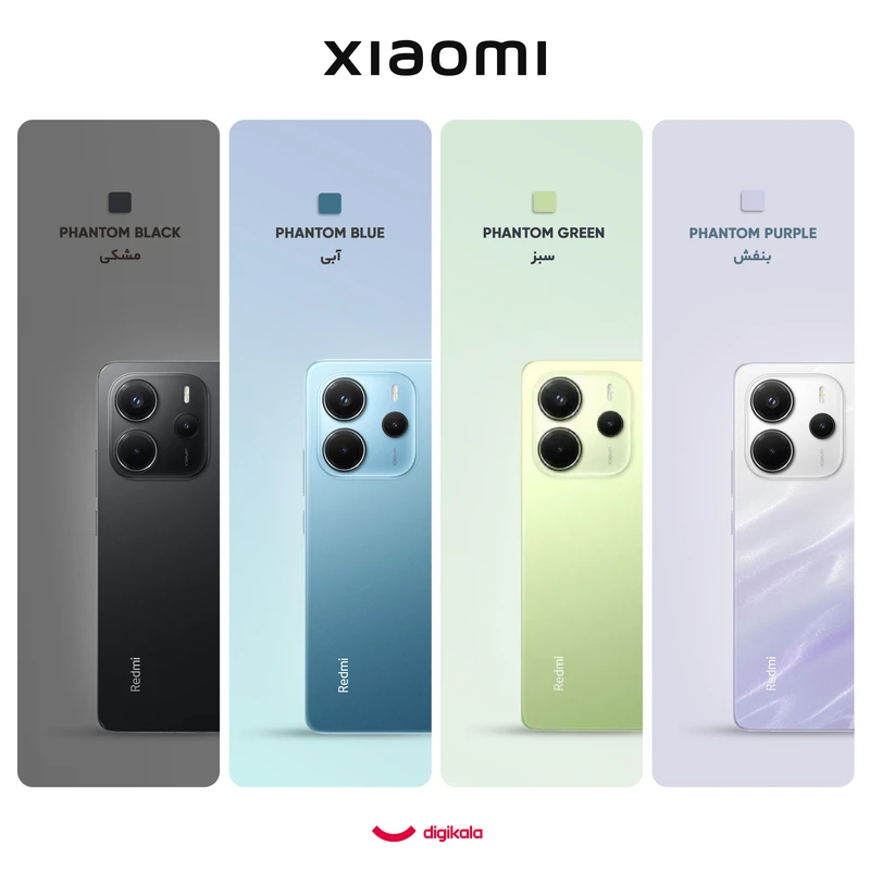 ماژول دوربین و نمای پشت